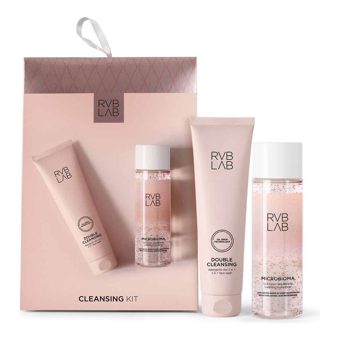 RVB LAB The Skin Microbioma Cleansing Kit zestaw